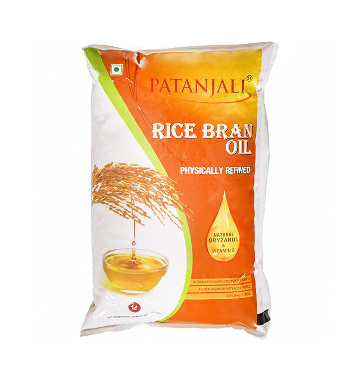 Patanjali Rice Bran Oil 1 Ltr