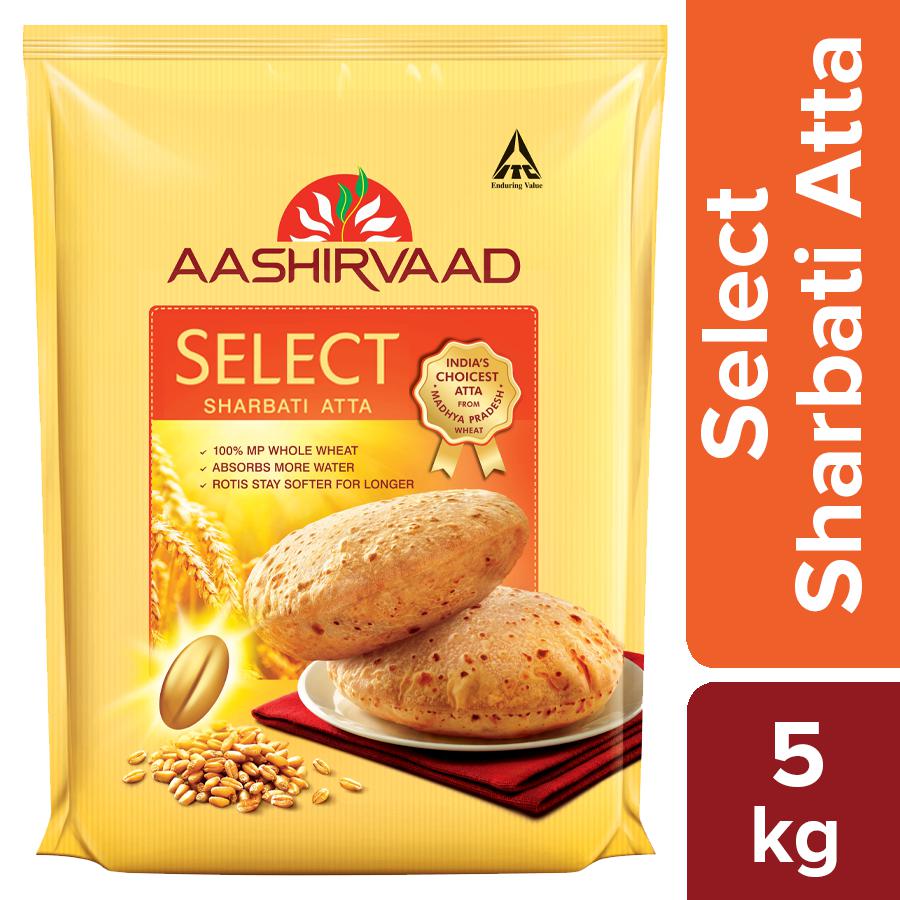 Aashirvaad Select Sharbati Atta 5 Kg