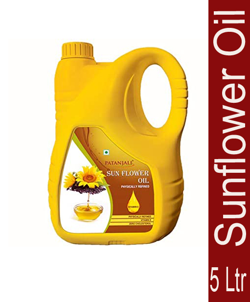 Patanjalai Sunflower Oil 5 Ltr