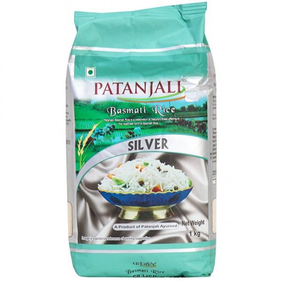 Patanjali Basmati Rice Silver 1 Kg