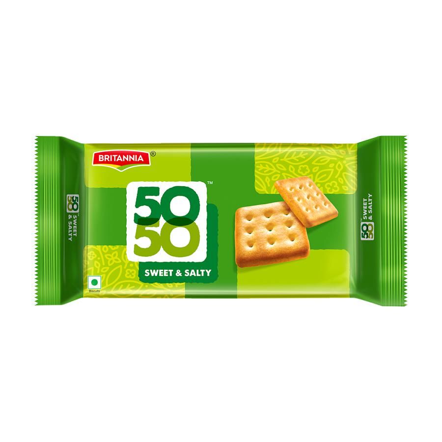 50-50 Sweet and Salty Biscuit 76g