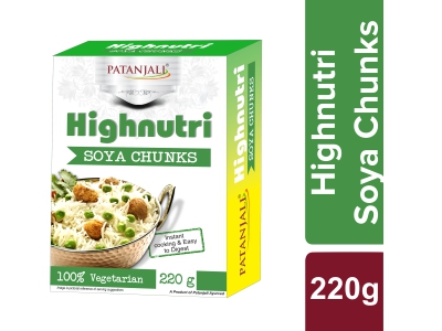 Patanjali Nutrela Soya Chunks 200g