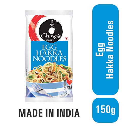 Ching's  Egg Hakka Noodles 150g Pack of 2